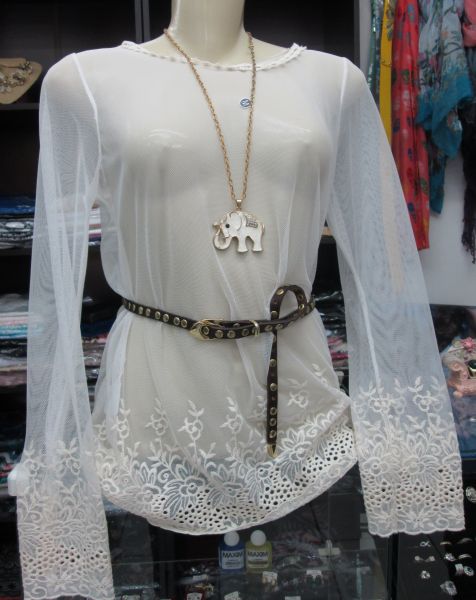 Blusa de renda